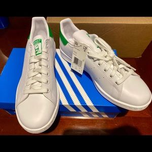 Adidas Originals Mens Stan Smith Green/White Shoe